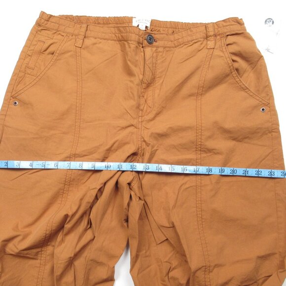 Anthropologie Pilcro Tactical Utility Pants Brown 1X - Picture 6 of 11